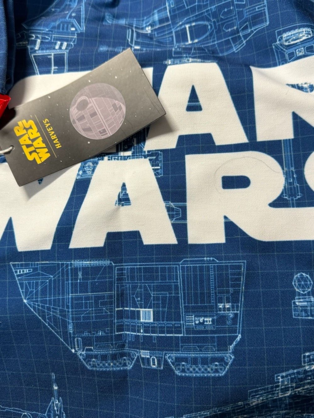 HARVEYS DISNEY Star Wars Blueprint dust bag